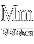Letter m : click to open in a new window