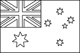 Australia Flag Colors