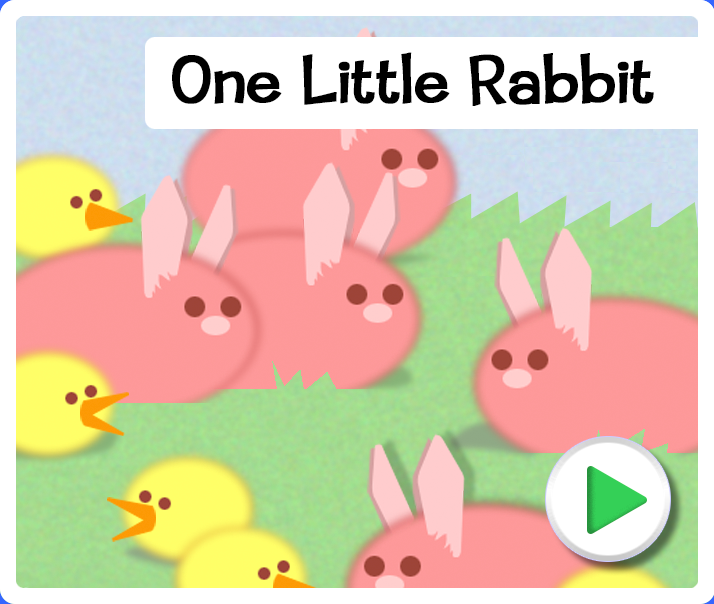 One Little Rabbit Storybook